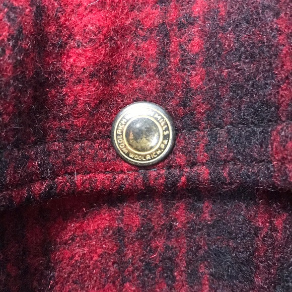 Vintage Red Plaid Woolrich Hunting Jacket Sz 42 - Picture 3 of 8